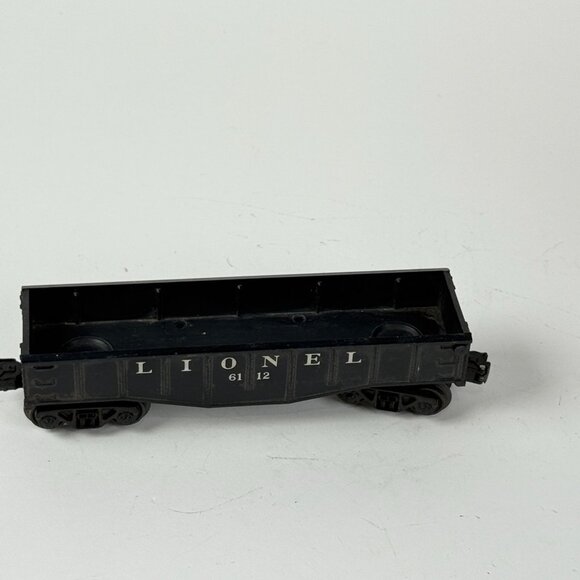 Vintage Lionel 0/027 Gauge 6112 Model Railroad Black Gondola Train Car - Picture 2 of 5